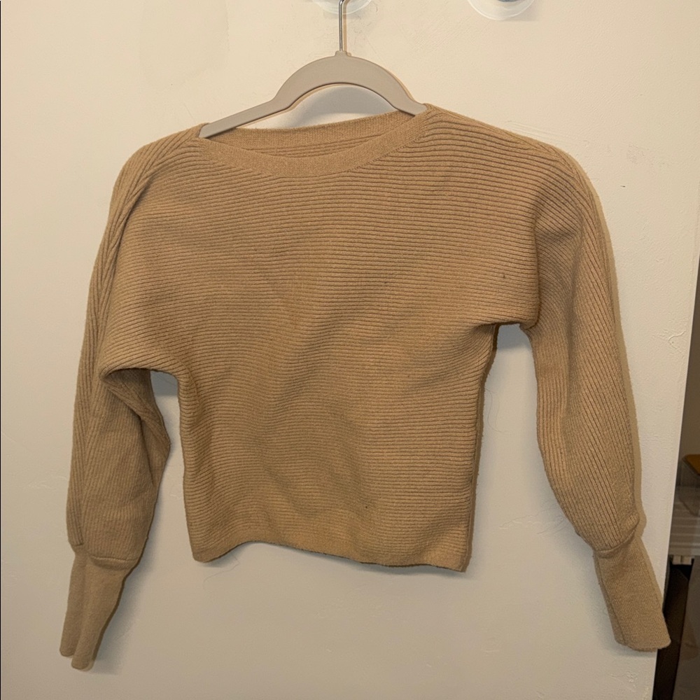 Women's Tan Sweater